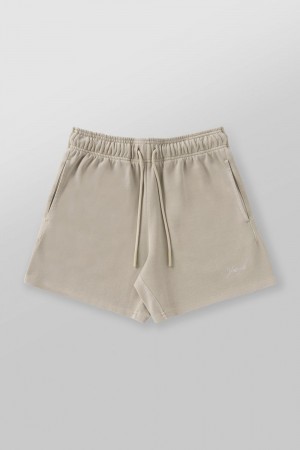 Young LA 1017 - Cloud Comfort Set - Shorts Beige | Australia WSGVM-0597