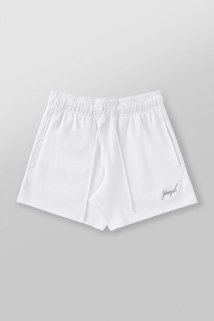 Young LA 1017 - Cloud Comfort Set - Shorts White | Australia CVBYD-1708