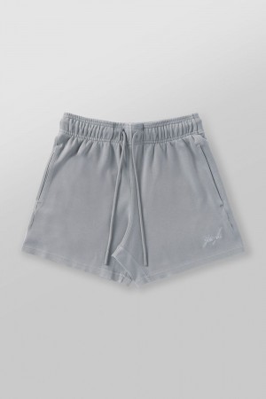 Young LA 1017 - Cloud Comfort Set - Shorts Grey | Australia HLUAC-1627