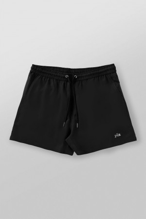 Young LA 1044 - Yacht Club Shorts Black | Australia SAMBL-8490