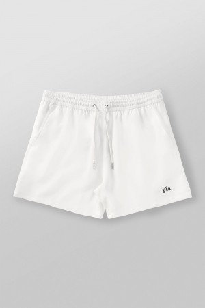 Young LA 1044 - Yacht Club Shorts White | Australia NCFIO-2301