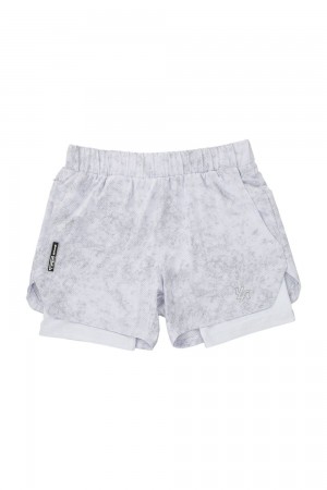 Young LA 105 Compression Shorts 2.0 Light Grey | Australia BUJAC-1904