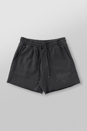 Young LA 1063 - Effortless Sets - Shorts Dark Grey | Australia OXJLZ-4760