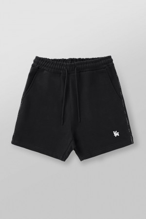 Young LA 1078 - Piping Collection - Shorts Black | Australia XLQSY-7109