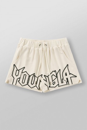 Young LA 1109 - All-Star Shorts White | Australia TQZPL-7134