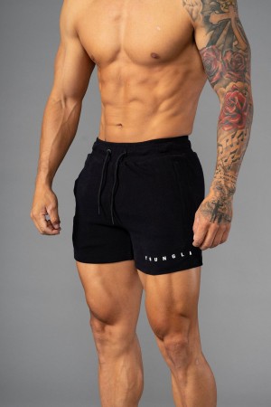 Young LA 113 The Perfect Short Shorts Black | Australia TAHLW-2301