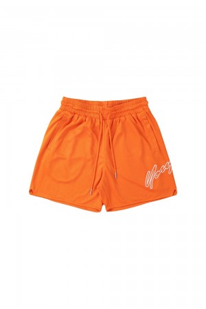 Young LA 117 Sig Shorts Orange | Australia EGBLD-9174