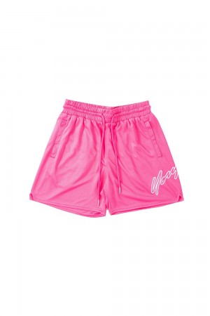 Young LA 117 Sig Shorts Pink | Australia NTGMR-6157