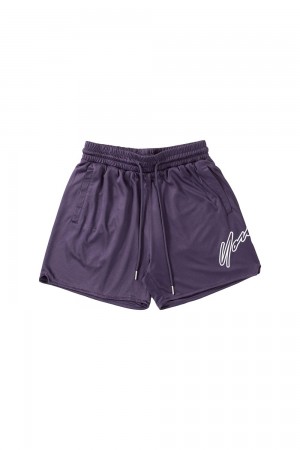 Young LA 117 Sig Shorts Purple | Australia PDCUQ-7134