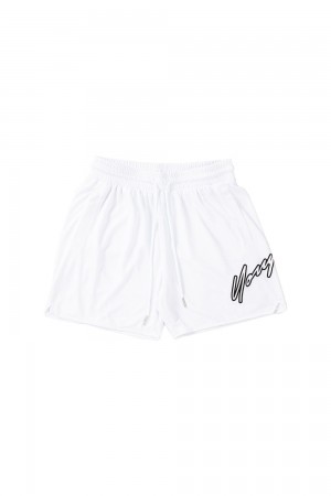 Young LA 117 Sig Shorts White | Australia FDJVW-1049