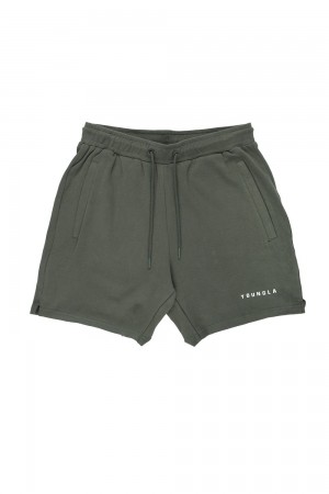 Young LA 118 The Perfect Shorts Olive | Australia MLOPU-9271