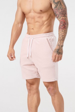 Young LA 119 Cord Collection - Shorts Pink | Australia FBVTM-4968