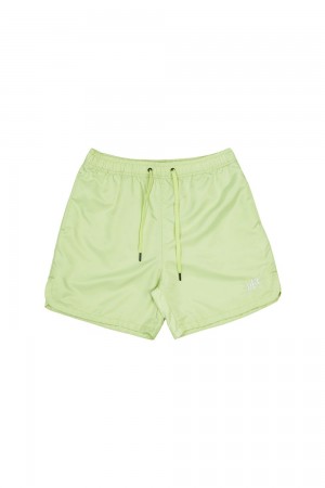 Young LA 123 Pastel Flow Shorts Green | Australia FKURL-8416