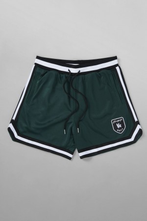 Young LA 133 Home Plate Shorts Dark Green | Australia WKHJU-4289