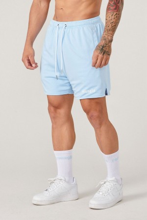 Young LA 134 Game-Time Shorts & Socks Set Blue | Australia RZVSJ-9307