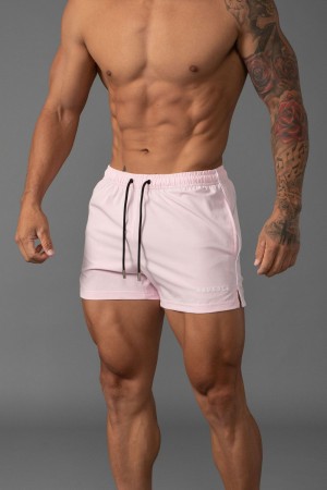 Young LA 143 Short Short Swim Shorts Pink | Australia NDLBR-2375