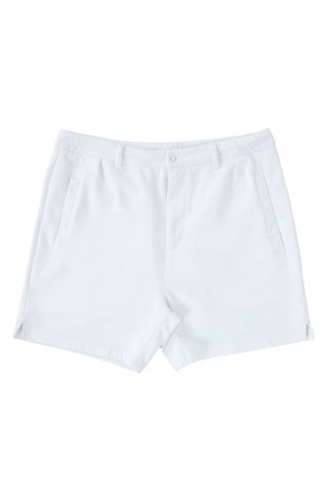 Young LA 145 Casual Chino Shorts White | Australia VPXSW-4871