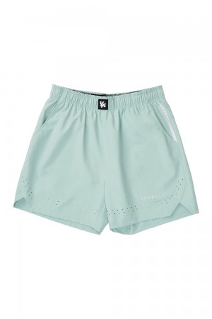 Young LA 146 Sprint Shorts Aqua | Australia XVGWY-9356