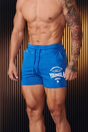 Young LA 152 - Immortal Shorts Blue | Australia NQSKI-3658