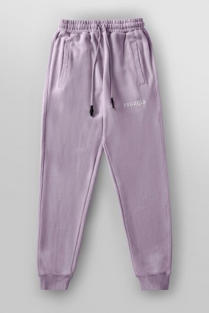 Young LA 2022 - Love Sets - Joggers Purple | Australia JVFNM-4087