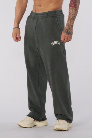 Young LA 2088 - New Wave Baggy Sweats Grey | Australia NLVKO-7329