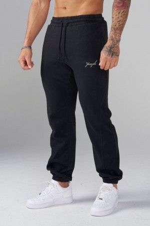 Young LA 2098 - Cloud Comfort Set - Joggers Black | Australia DGYJI-3421