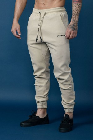 Young LA 210 Kick-Back Joggers White | Australia TPHAN-4209