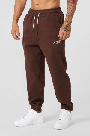 Young LA 219 Chill Cloud Joggers Brown | Australia MAJVU-5204