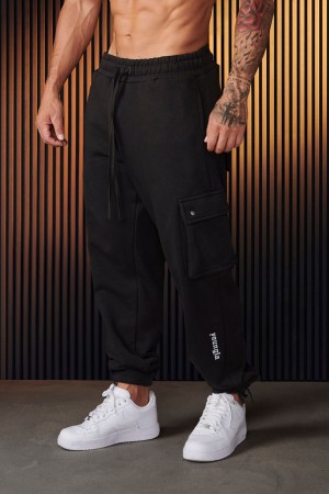 Young LA 224 - Rambo Joggers 2.0 Black | Australia ABORU-4679