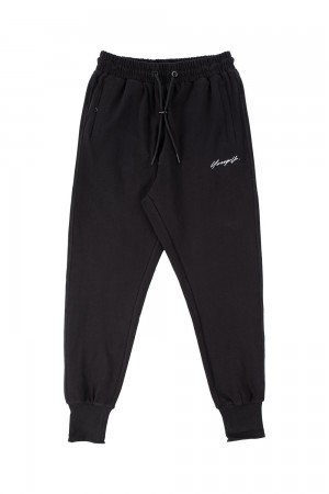 Young LA 228 Cloud Joggers Black | Australia CAKWD-3801