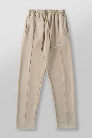 Young LA 229 - Frontline Sweat Pants Beige | Australia VCTWM-0634