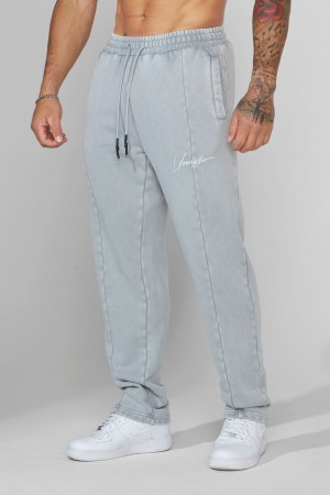 Young LA 229 - Frontline Sweat Pants Light Blue | Australia UIOFK-6294