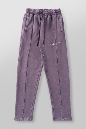 Young LA 229 - Frontline Sweat Pants Purple | Australia RCENF-5189