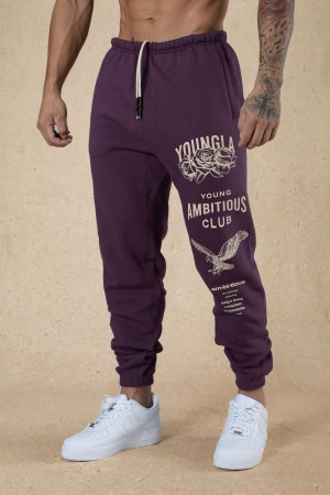 Young LA 233 The Immortal Joggers Burgundy | Australia RKQOW-9145