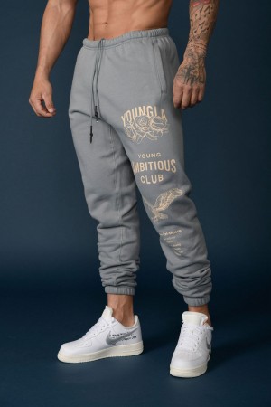 Young LA 233 The Immortal Joggers Light Grey | Australia IARBW-1039