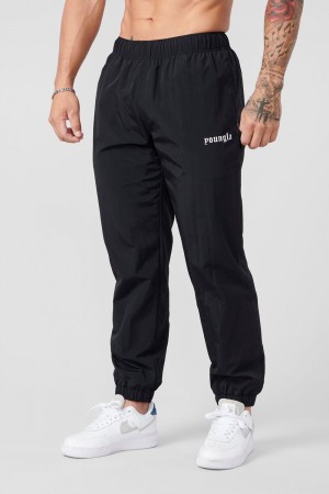 Young LA 254 - Swish Joggers Black | Australia ULYIH-6140