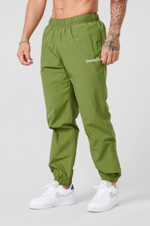 Young LA 254 - Swish Joggers Green | Australia ZMRCP-0351