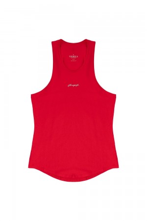 Young LA 309 Signature Tanks Red | Australia QGCEW-8213