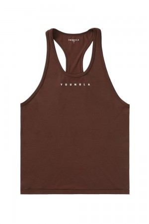 Young LA 336 Flex Fit Stringers Dark Brown | Australia GPXVI-1350