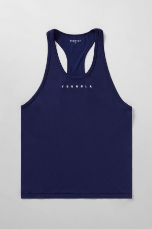 Young LA 336 Flex Fit Stringers Navy | Australia MVDSA-4078