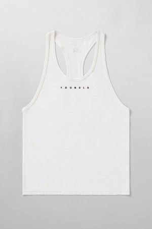 Young LA 336 Flex Fit Stringers White | Australia MENHG-3450