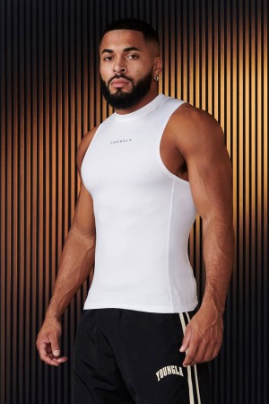 Young LA 341 - Blitz Compression Tanks White | Australia DMGSF-0149