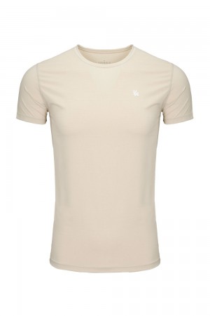 Young LA 423 Zephyr Compression Short Sleeve Cream | Australia FLYZS-5198