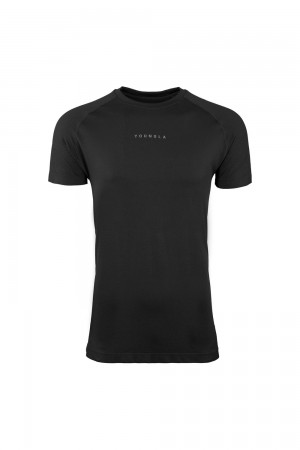 Young LA 454 New Gen Compression Tee Black | Australia MFKTY-9615