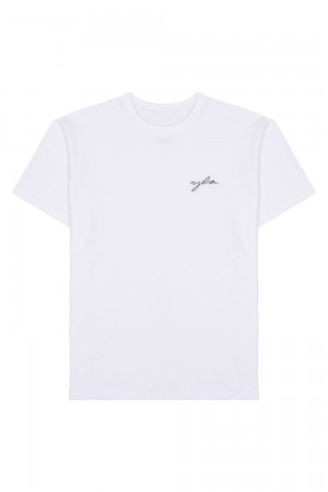 Young LA 466 Tailored Tees White | Australia OTWIJ-4516