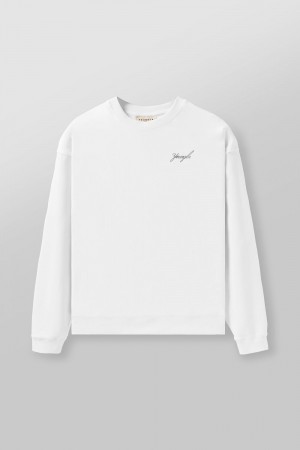 Young LA 5004 - Cloud Comfort Set - Crewneck White | Australia AKVSN-2876