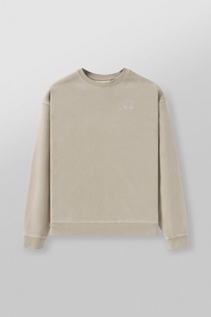 Young LA 5004 - Cloud Comfort Set - Crewneck Beige | Australia OWTPN-9674