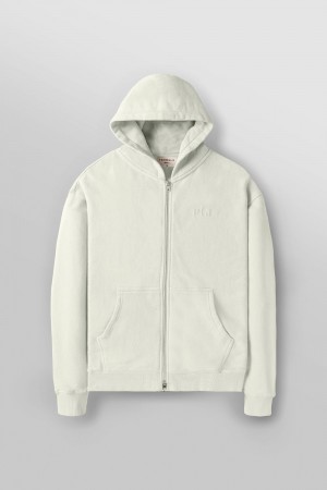 Young LA 514 - Monarch Zip-Up Hoodie 2.0 Cream | Australia ZTIFV-2365