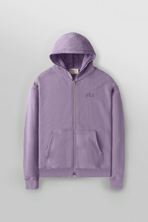 Young LA 514 - Monarch Zip-Up Hoodie 2.0 Purple | Australia JODFP-3890