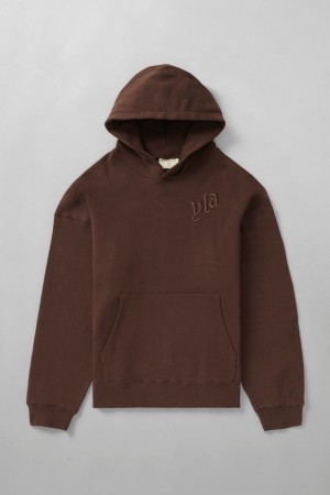 Young LA 522 - Marshmallow Hoodies Brown | Australia FRTNU-8756